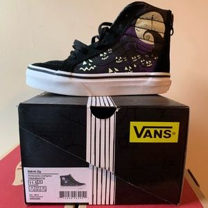 Toddler Vans Nightmare Before Christmas limited
